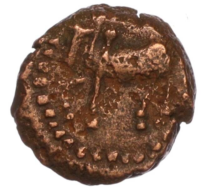 Монета Кэш середина XIII века Индия — провинция Аркот (Артикул M2-71388)