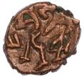 Монета Кэш середина XIII века Индия — провинция Аркот (Артикул M2-71391)