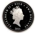 Монета 2 доллара 2011 года Ниуэ «Пираты Карибского моря — Черная Борода» (Артикул T11-02632)