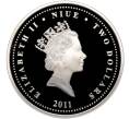 Монета 2 доллара 2011 года Ниуэ «Пираты Карибского моря — Джек Рэкхем» (Артикул T11-02634)