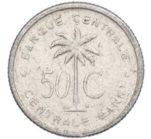 50 сантимов 1955 года Руанда-Урунди