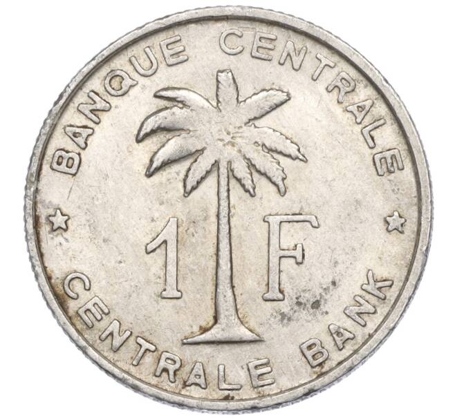Монета 1 франк 1958 года Руанда-Урунди (Артикул K11-117357)