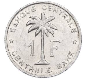 1 франк 1959 года Руанда-Урунди