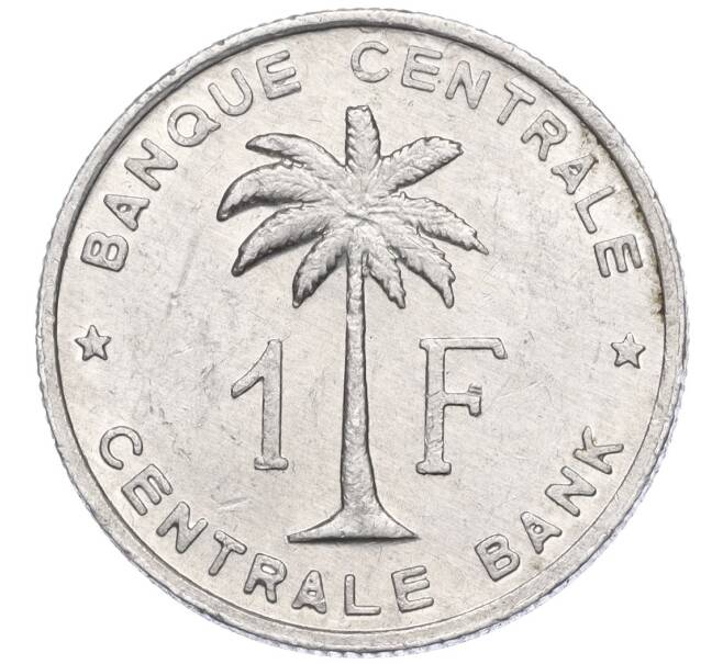 Монета 1 франк 1959 года Руанда-Урунди (Артикул K11-117362)