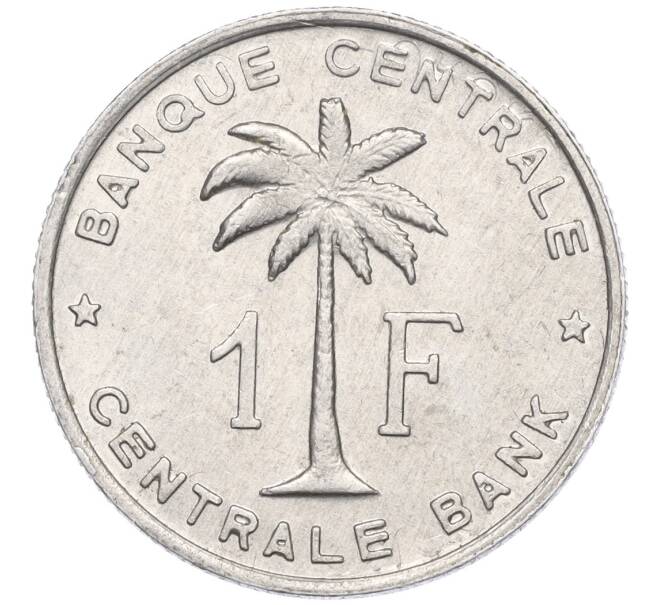 Монета 1 франк 1959 года Руанда-Урунди (Артикул K11-117363)