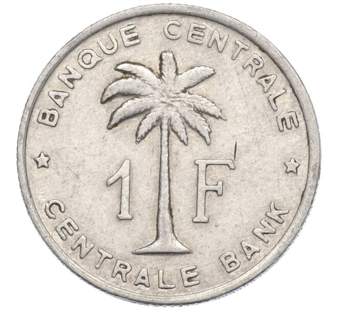 Монета 1 франк 1959 года Руанда-Урунди (Артикул K11-117365)