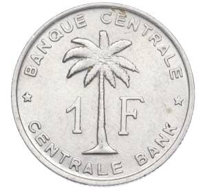 1 франк 1960 года Руанда-Урунди