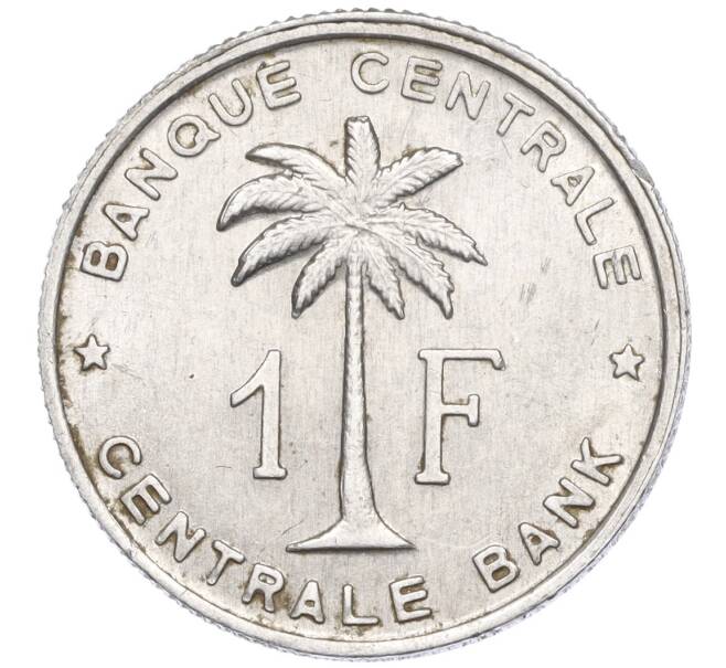 Монета 1 франк 1960 года Руанда-Урунди (Артикул K11-117370)