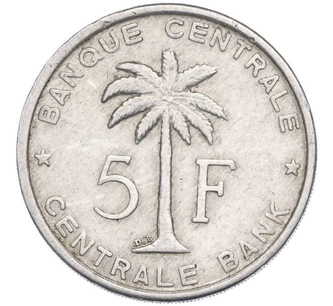 Монета 5 франков 1958 года Руанда-Урунди (Артикул K11-117377)