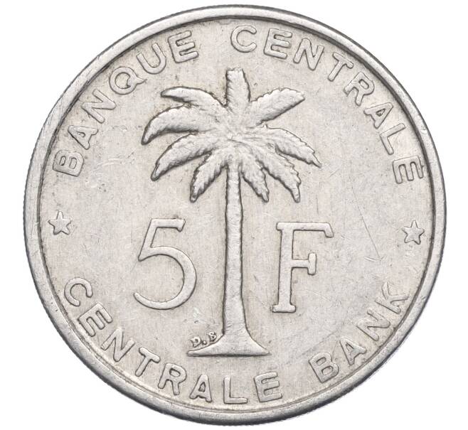 Монета 5 франков 1958 года Руанда-Урунди (Артикул K11-117378)
