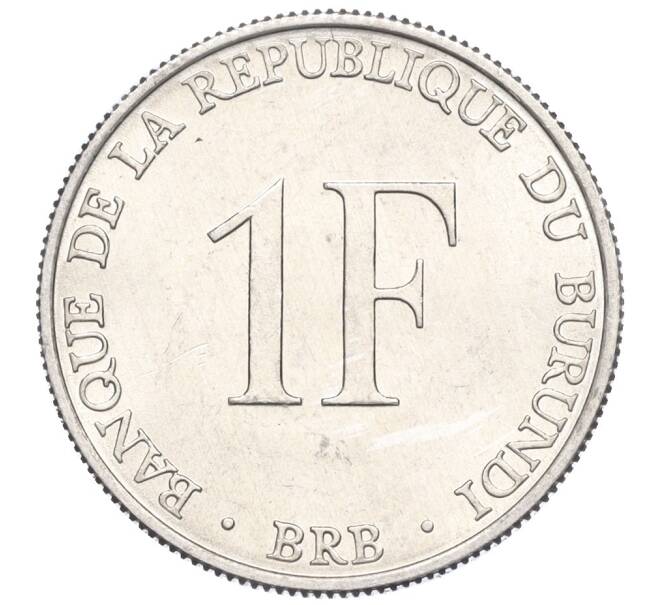 Монета 1 франк 1980 года Бурунди (Артикул K11-117398)