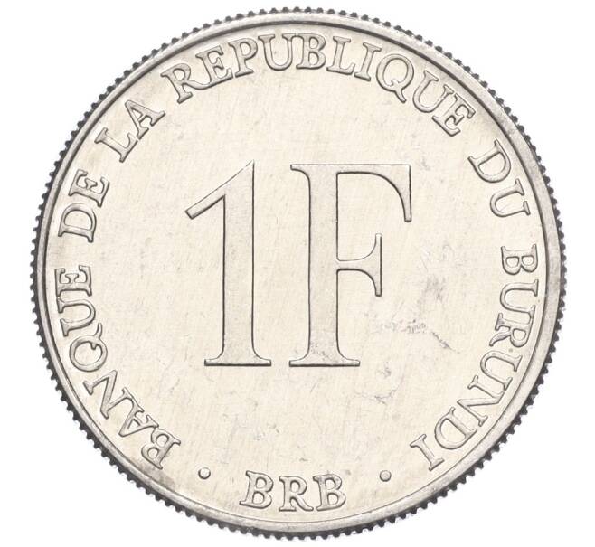 Монета 1 франк 1980 года Бурунди (Артикул K11-117401)