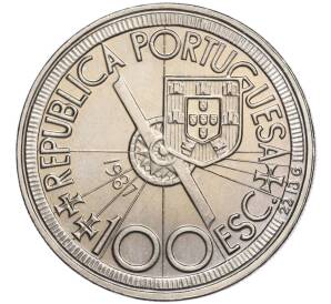 100 эскудо 1987 года Португалия «Золотой век открытий — Диогу Кан»