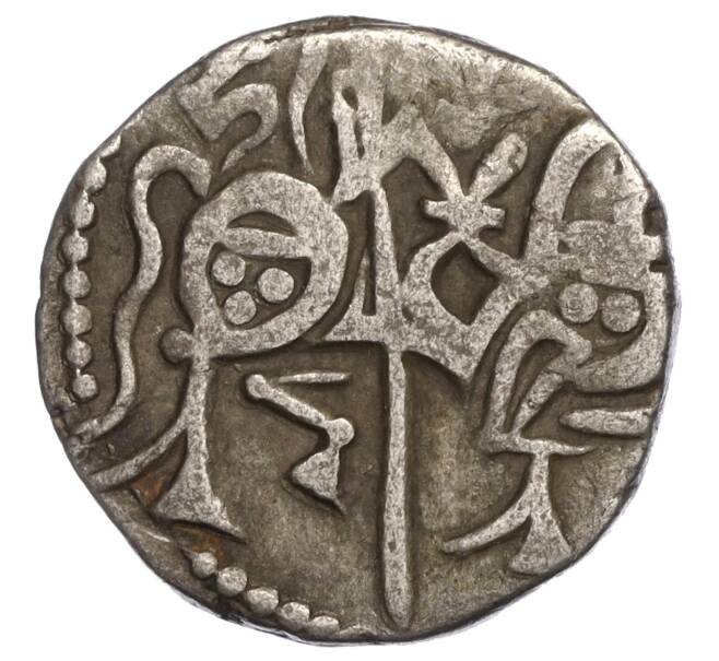 Монета 1 джитал Саманта 850-1000 года Индия (Артикул M2-71783)