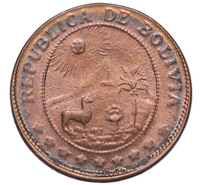 Монета 50 сентаво 1942 года Боливия (Артикул M2-71798)