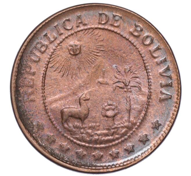 Монета 50 сентаво 1942 года Боливия (Артикул M2-71847)