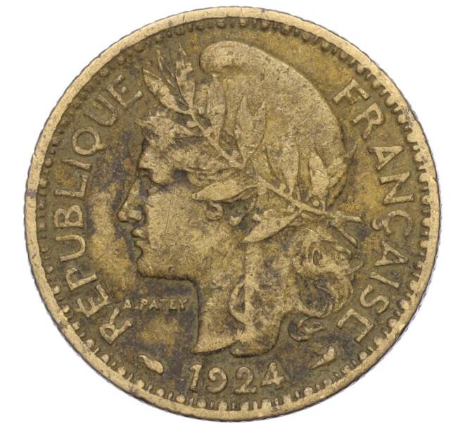 Монета 1 франк 1924 года Французское Того (Артикул M2-71899)