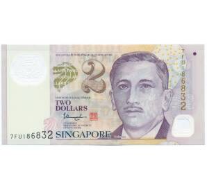 2 доллара 2021 года Сингапур