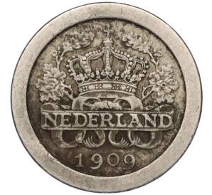 5 центов 1909 года Нидерланды — Фото №1