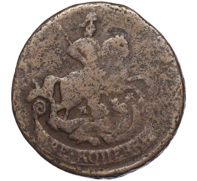 Монета 2 копейки 1766 года ММ (Артикул K27-85009)