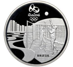 5 риалов 2016 года Бразилия «XXXI летние Олимпийские Игры в Рио-де-Жанейро 2016 года — Волейбол»