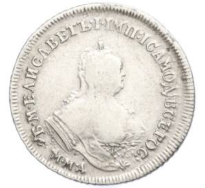 Полуполтинник 1743 года ММД — Фото №1