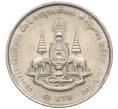 Монета 1 бат 1996 года (BE 2539) Таиланд «50 лет правления Короля Рамы IX» (Артикул K11-117788)