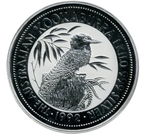 30 долларов 1992 года Австралия «Австралийская Кукабара»