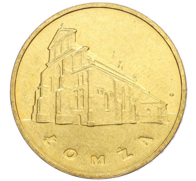 Монета 2 злотых 2007 года Польша «Древние города Польши — Ломжа» (Артикул K11-117855)