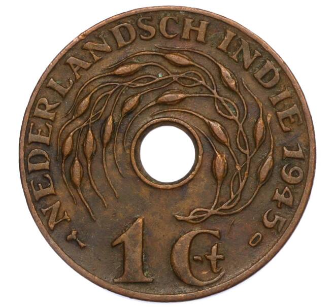 Монета 1 цент 1945 года D Голландская Ост-Индия (Артикул K11-117914)