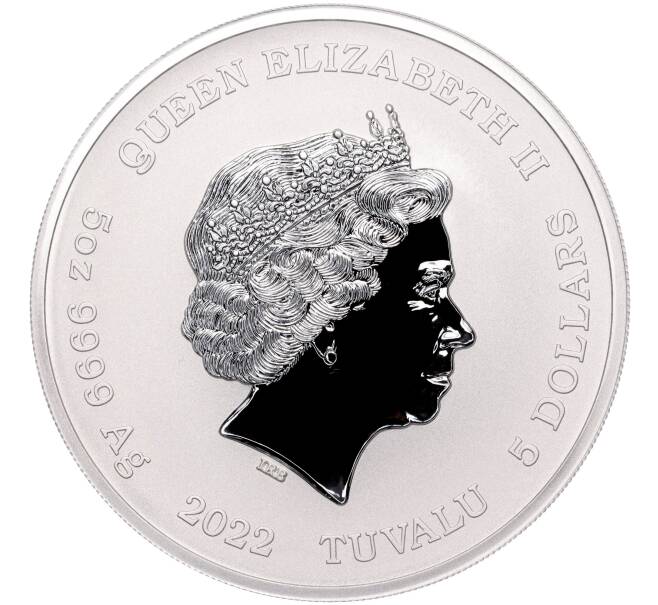 Монета 5 долларов 2023 года Тувалу «Боги Олимпа — Афродита» (Артикул M2-72026)