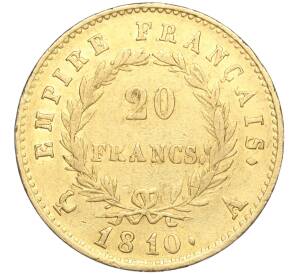 20 франков 1810 года A Франция — Фото №2