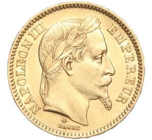 20 франков 1866 года A Франция