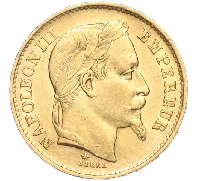 Монета 20 франков 1870 года A Франция (Артикул M2-72035)