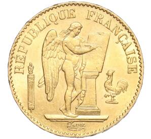 20 франков 1877 года A Франция — Фото №2