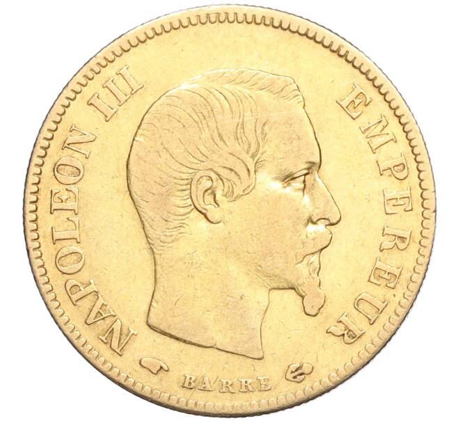 Монета 10 франков 1857 года A Франция (Артикул M2-72039)