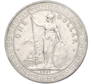 1 доллар 1911 года Великобритания «Торговый доллар»