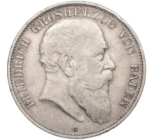 5 марок 1902 года Германия (Баден)