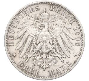 3 марки 1908 года Германия (Пруссия) — Фото №2