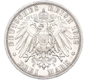 3 марки 1912 года Германия (Пруссия) — Фото №2
