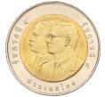 Монета 10 бат 2005 года (BE 2548) Таиланд «130 лет Офису Генерального аудитора Таиланда» (Артикул K11-118132)