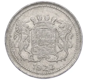 5 сантимов 1921 года Франция — Нотгельд (Торговая палата Амьен)