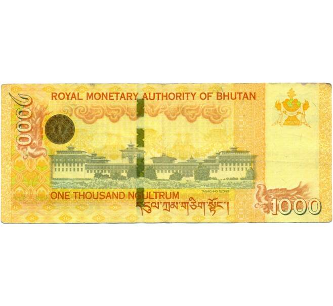 Банкнота 1000 нгултрум 2016 года Бутан (Артикул K11-118379)