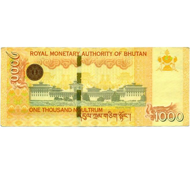 Банкнота 1000 нгултрум 2016 года Бутан (Артикул: K11-118385) — Фото №2