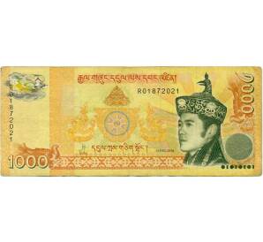 1000 нгултрум 2008 года Бутан — Фото №1