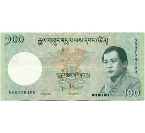 100 нгултрум 2020 года Бутан — Фото №1