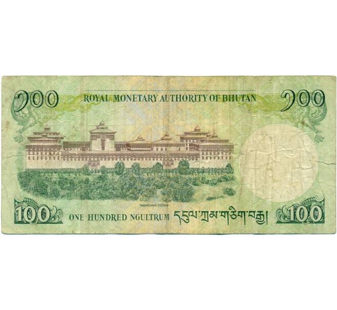 Банкнота 100 нгултрум 2015 года Бутан (Артикул: K11-118564) — Фото №2