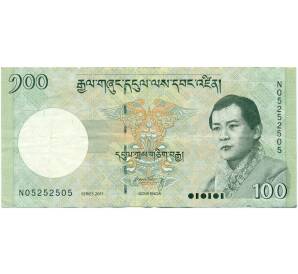 100 нгултрум 2011 года Бутан — Фото №1
