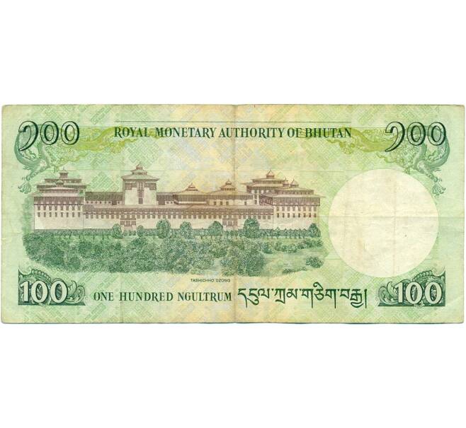 Банкнота 100 нгултрум 2011 года Бутан (Артикул K11-118591)