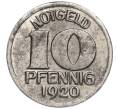 Монета 10 пфеннигов 1920 года Германия — город Галле (Нотгельд) (Артикул K11-118648)